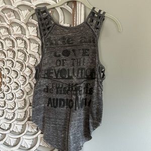 Free People graphic tank